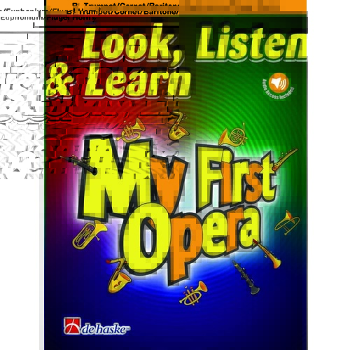 Look Listen And Learn My First Opera Trumpet Book/Online Audio Book