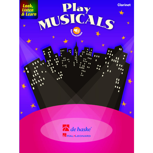 Look Listen And Learn Play Musicals Clarinet Book/Online Audio Book
