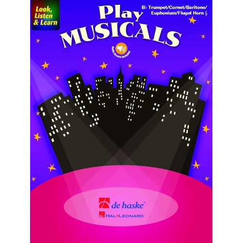 Look, Listen & Learn Play Musicals Trumpet Book by De Haske Publications