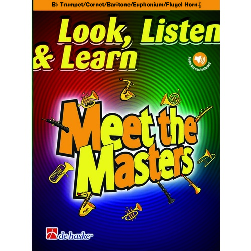 Look Listen And Learn Meet The Masters Trumpet Book/Online Audio Book