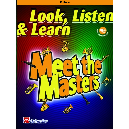 Look Listen And Learn Meet The Masters Horn Book/Online Audio Book
