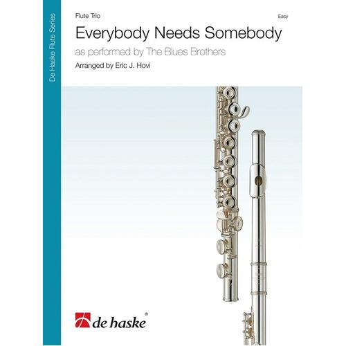 Everybody Needs Somebody Flute Trio by Eric J. Hovi