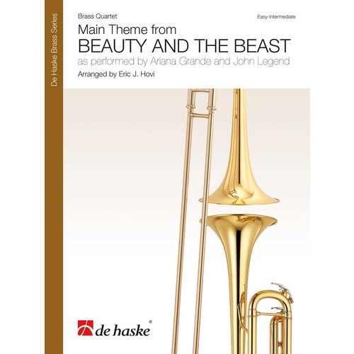 Beauty And The Beast Brass Quartet Score/Parts Book
