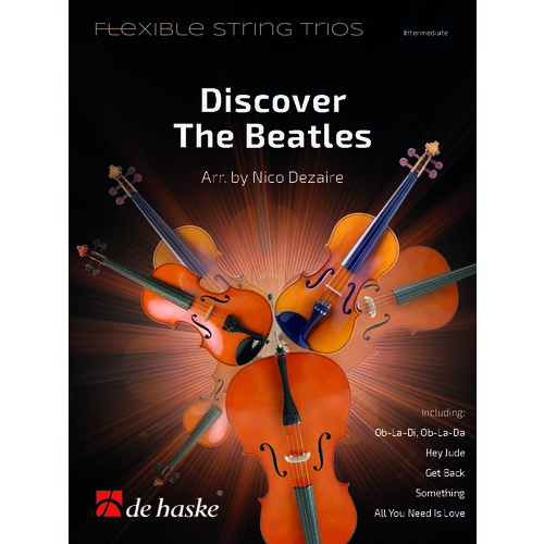 Discover The Beatles Flexible String Trios Score/Parts Book