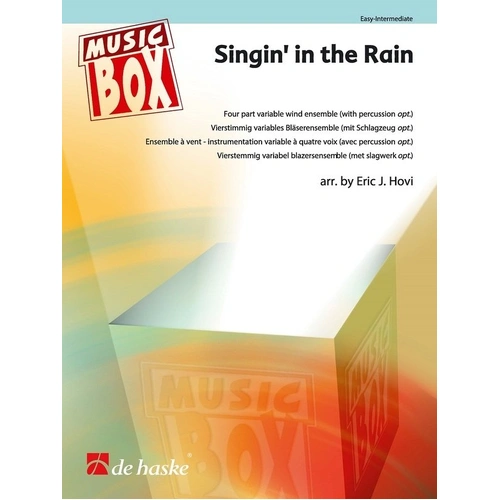 Singin' in the Rain Flexible 4 Part Ensemble by Eric J. Hovi