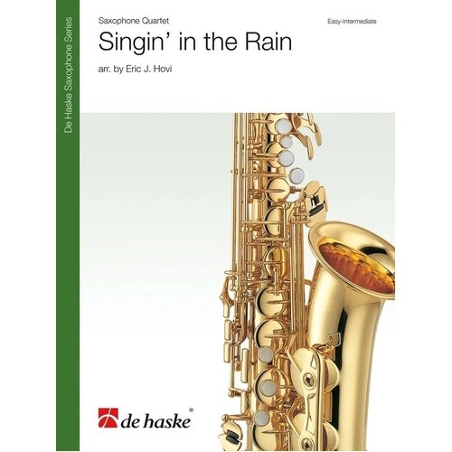 Singin in the Rain Saxophone Quartet Arrangement by Eric J. Hovi