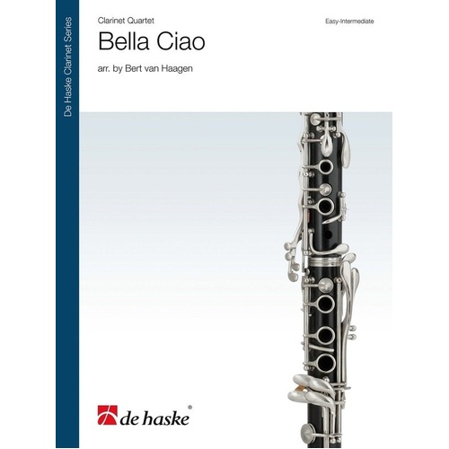 Bella Ciao Clarinet Quartet Arrangement by Bert van Haagen