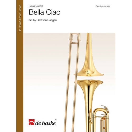 Bella Ciao Brass Quintet Arrangement by Bert van Haagen for Trombone and Tuba