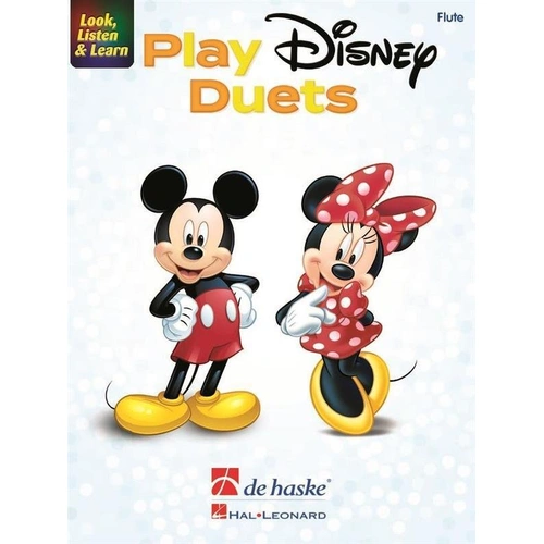 Look, Listen & Learn Play Disney Duets for Flute by Mark Phillips