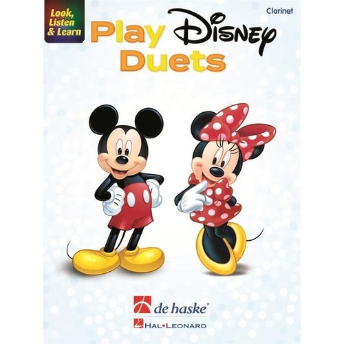 Look, Listen & Learn Play Disney Duets for Clarinet