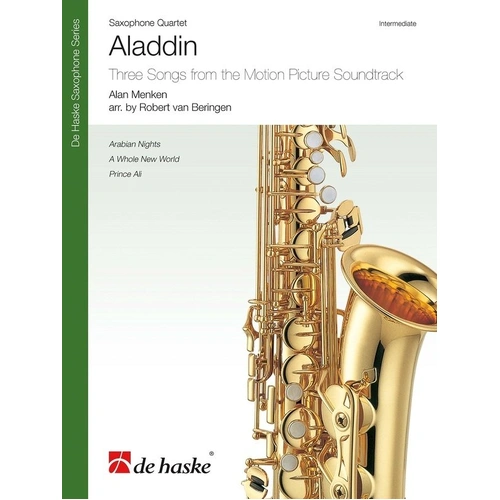 Aladdin Saxophone Quartet - 3 Songs from Movie, Arranged by Robert van Beringen