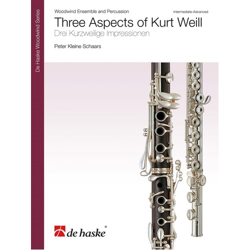 3 Aspects Of Kurt Weill Woodwind Ensemble/Perc Score/Parts