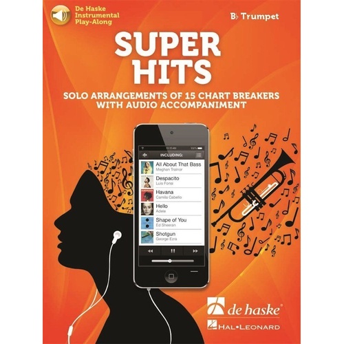 Super Hits Trumpet Play-Along Book