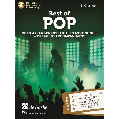 Best of Pop Clarinet Play-Along Book