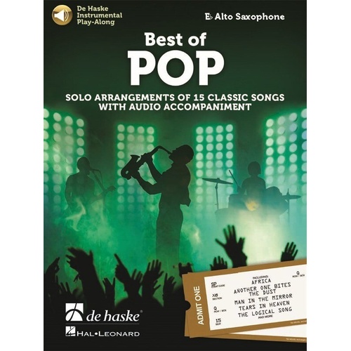 Best of Pop - Alto Saxophone Play-Along Book