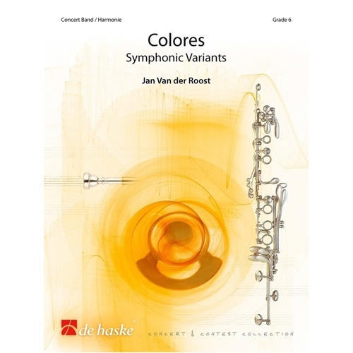 Colores Symphonic Variants Cb6 Full Score Score