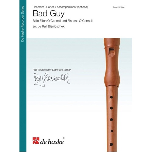Bad Guy Recorder Quartet SC/PTS
