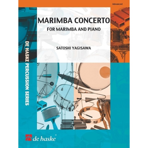 Yagisawa - Marimba Concerto For Marimba/Piano Softcover Book (Marimba)