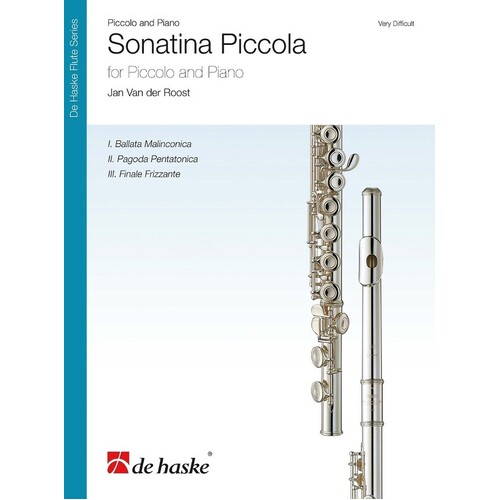 Van Der Roost - Sonatina Piccola For Piccolo/Piano Softcover Book (Piccolo)