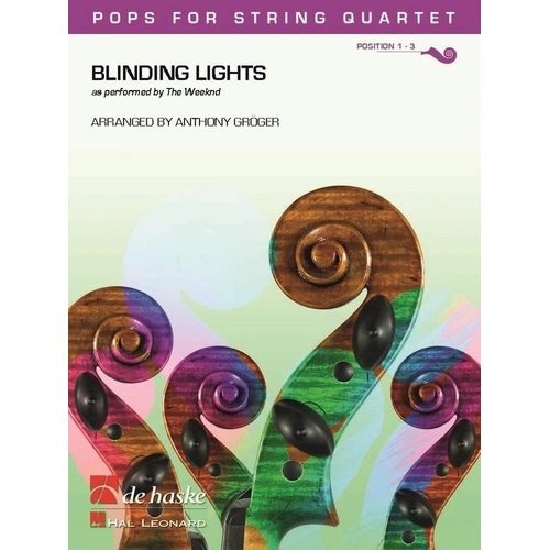 Blinding Lights String Quartet Arrangement by Anthony Groger