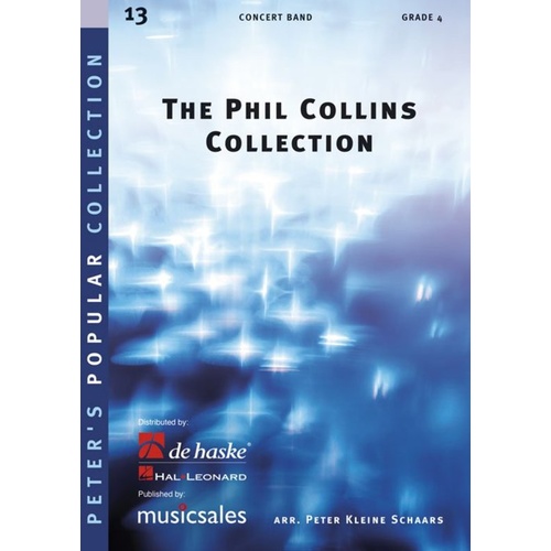 Phil Collins Collection Concert Band 4 Score/Parts Book