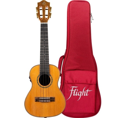 Flight Diana Soundwave Concert Electro-Acoustic Ukulele with Bag