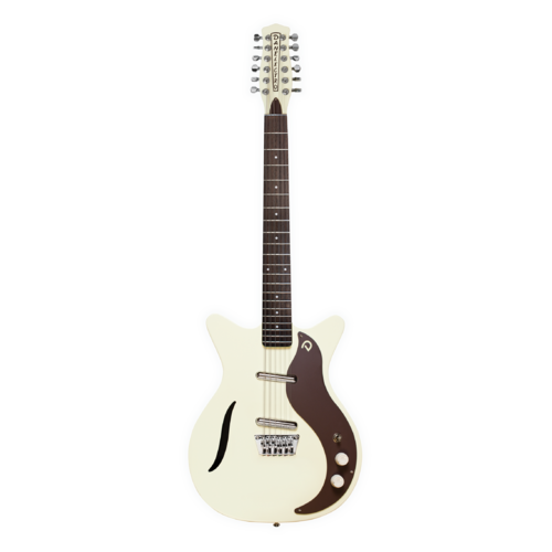 Danelectro Vintage White 12 String Electric Guitar