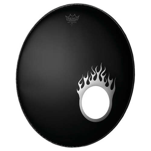 Remo DM-FL05-10 5" Chrome Sawblade Graphic DynamO