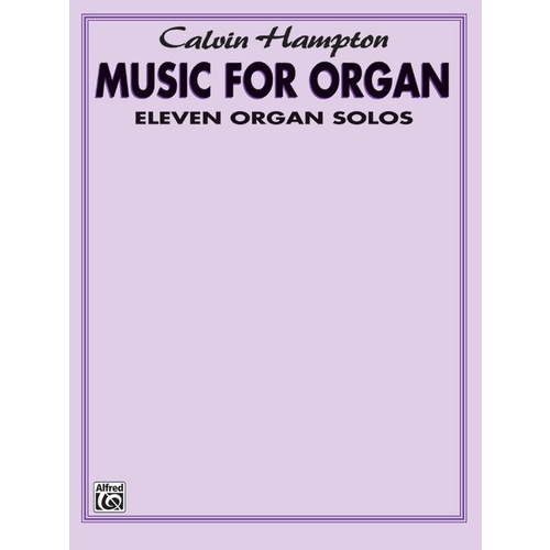 Music For Organ