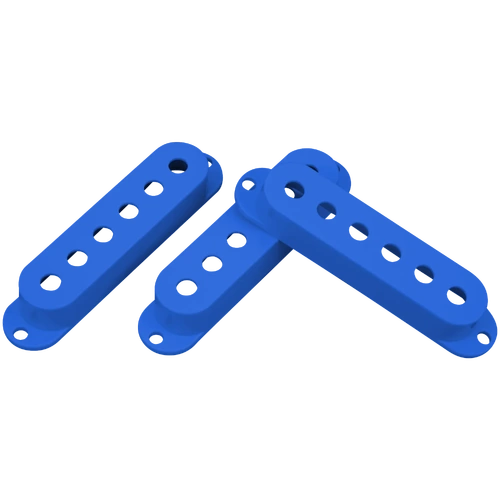 Dimarzio DP20 Blue Pickup Cover for Large Single Coil