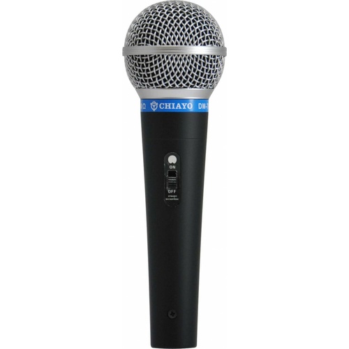 Chiayo DM708 Dynamic Hand Held Microphone with Switch inc. XLR-Jack Cable
