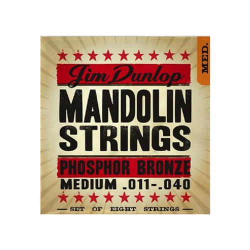 Dunlop DMP11 Mandolin Strings String Set Phosphor Bronze Medium Gauge 11-40