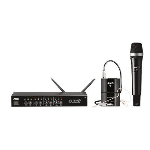 AKG DMS Tetrad 4ch Wireless Mic Pack