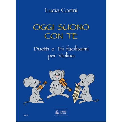 Oggi Suono Con Te Violin Duet/Trio (Softcover Book)