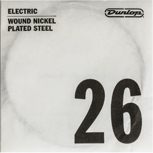 Jim Dunlop Dunlop .026 Electric Guitar Single String Nickel Round Wound