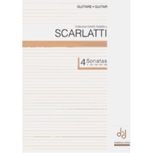 Sonatas 4 Arr Russell K238 K239 K308 K309