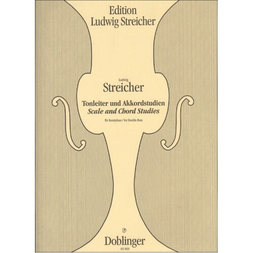 Streicher - Scale And Chord Studies Double Bass (Softcover Book)