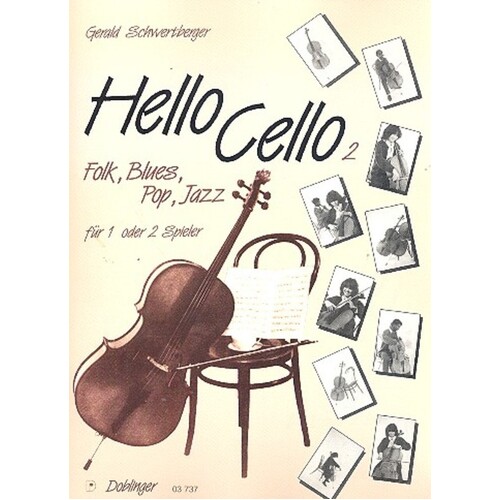 Hello Cello Book 2 Folk Blues Pop And Jazz Book