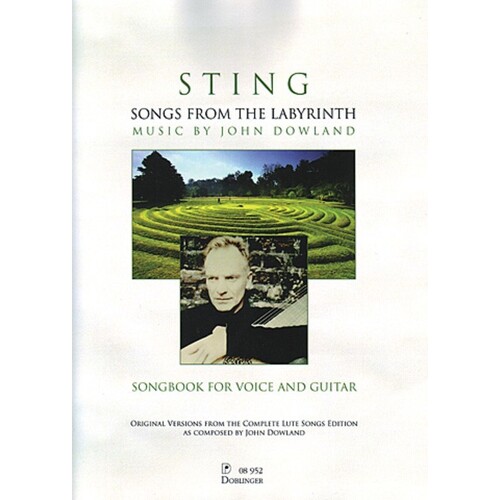 Sting Songs From The Labyrinth Voc/Guitar Book