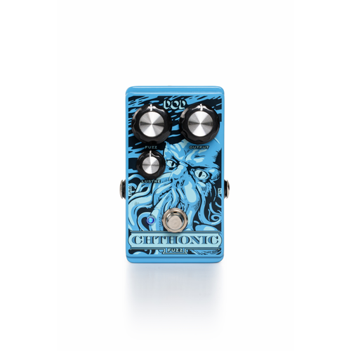 DigiTech DOD Chthonic Fuzz Pedal with True Bypass and 9V Power Supply
