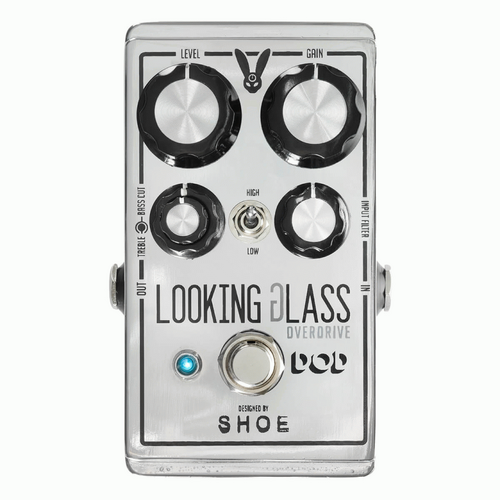 Digitech DOD Looking Glass Drive Pedal with FET Class-A Design and Dual Gain Stages