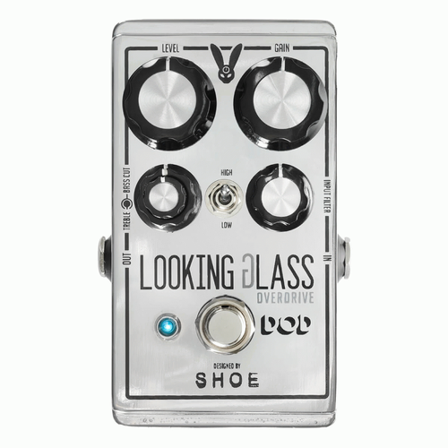 Digitech DOD Looking Glass Drive Pedal with Dual Gain Stages and EQ Controls
