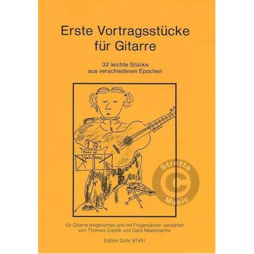 Erste Vortragsstucke Fur Gitarre Book
