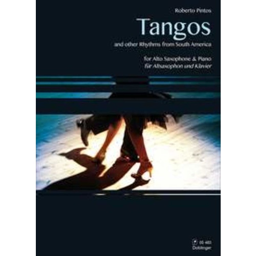 Pintos - Tangos And Other Rhythms Alto Sax/Piano Book