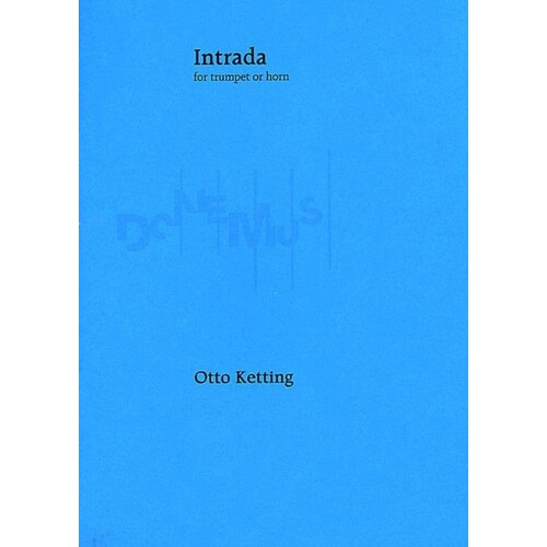 Ketting - Intrada For Trumpet Or Horn (Softcover Book)