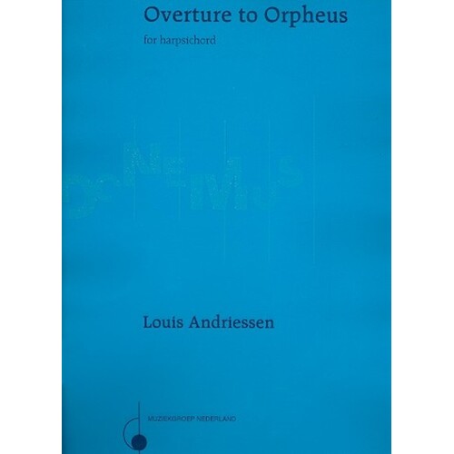 Overture To Orpheus For Harpischord (Softcover Book)