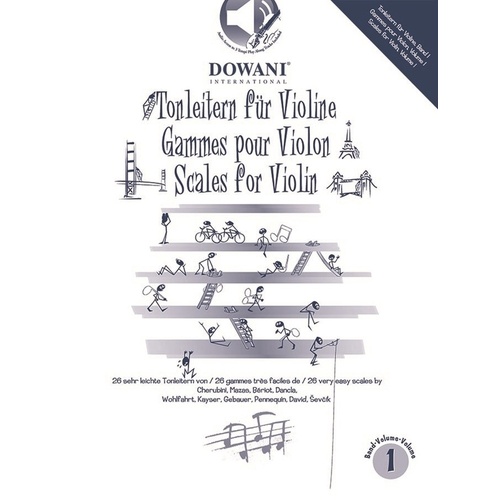 Scales For Violin Vol 1 Bk/Ola Sftcvr/Online Audio (Viola|Cello|Violin)