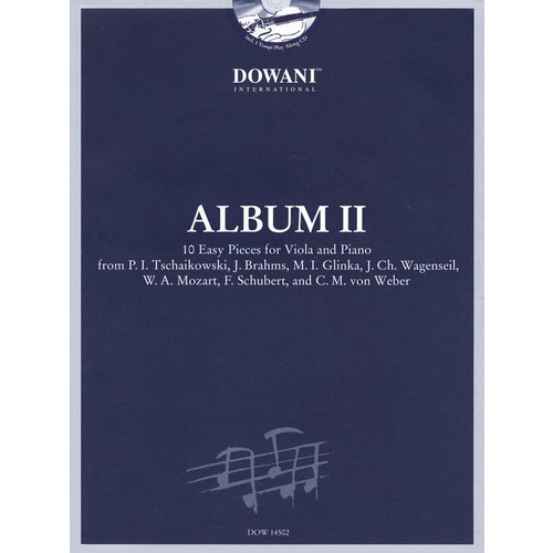 Album Vol 2 Viola Easy Book/CD