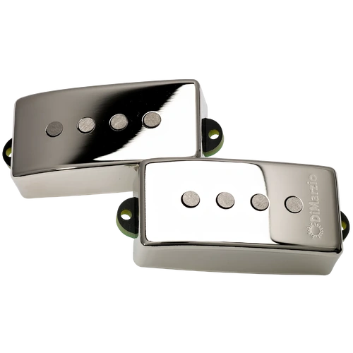 Dimarzio Sixties P Bass Replacement Pickup - Nickel Cover