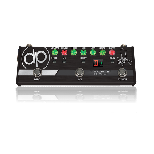 Sansamp DP-3X dUg Pinnick Signature Bass Guitar Pedal with Chromatic Tuner and XLR Output